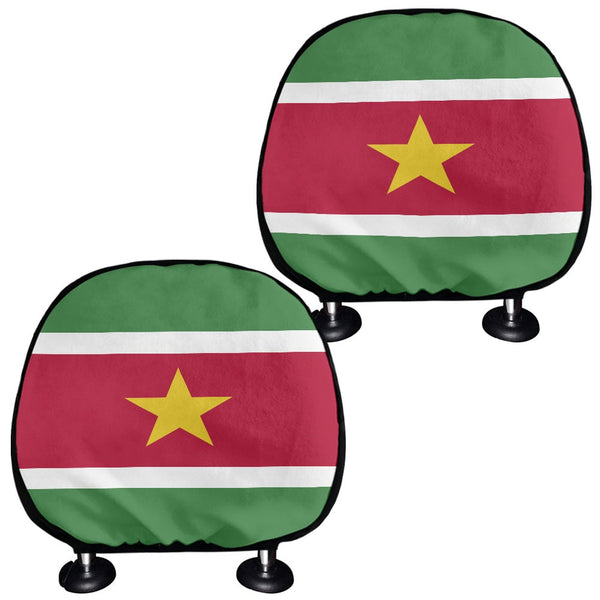 Suriname Headrest Cover - CaribeHeart Suriname